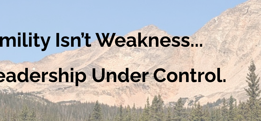 Humility in Leadership